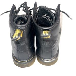 dr martens boots size 10 boys black color